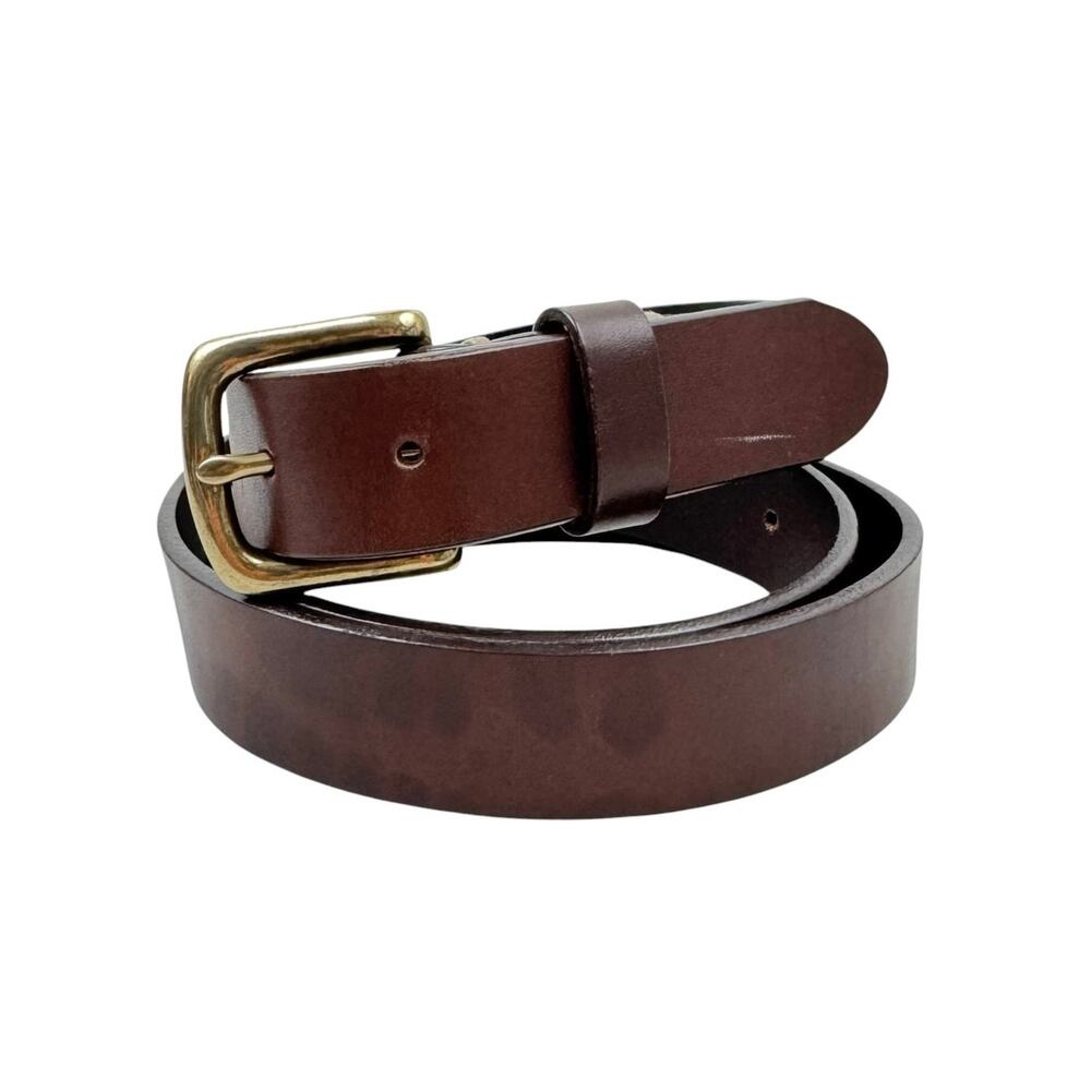 Lands' End Brown Leather Belt